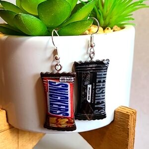 Handmade Novelty Candy Dangle‎ Drop Earrings NEW Ladies Fun Foodie Gifts